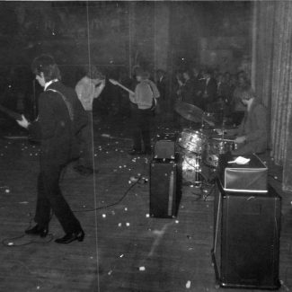 Bocky and the Visions with the Rolling Stones, First CLE concert 1964