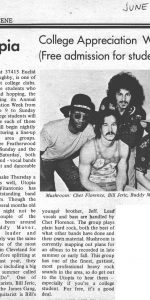 June 10,1971 - The Scene - Mushroom at the Utopia