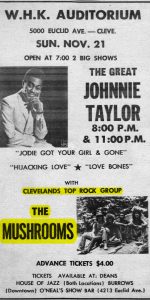 MUSHROOM - WHK Auditorium Concert Ad