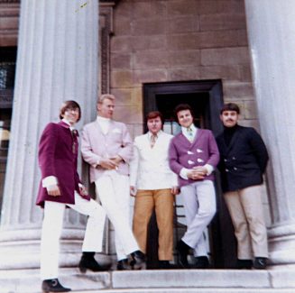 the CHARADEs - Jay, Terry, Tony, Buddy and John