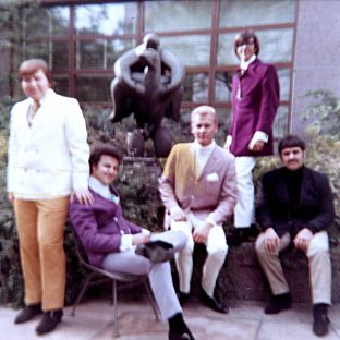 the CHARADEs - Tony, Buddy, Terry, Jay and John