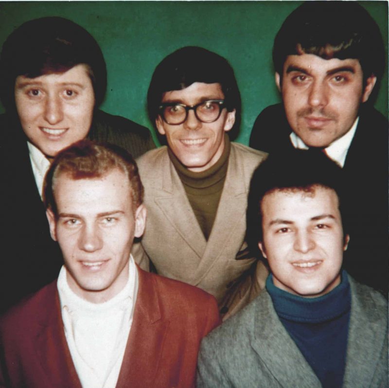 the CHARADEs - Tony, Terry, Jay, Buddy and John
