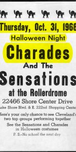 the CHARADEs - 1968 Rollerdome Halloween Ad